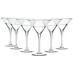 Intirilife 6x Cocktailglas 145 ml, Cocktailgläser, Transparent