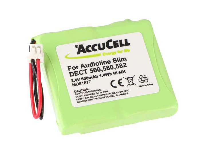Medion MD81877 - Vervangende batterij - NiMH 2.4V 600mAh