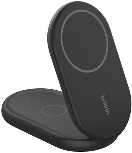 Belkin Base de Carregamento Wireless Magnético Dual  BoostCharge Qi2 15W WIZ028vfBK - Preto