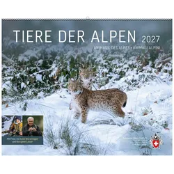 Sac, Kalender, Tiere der Alpen 2027