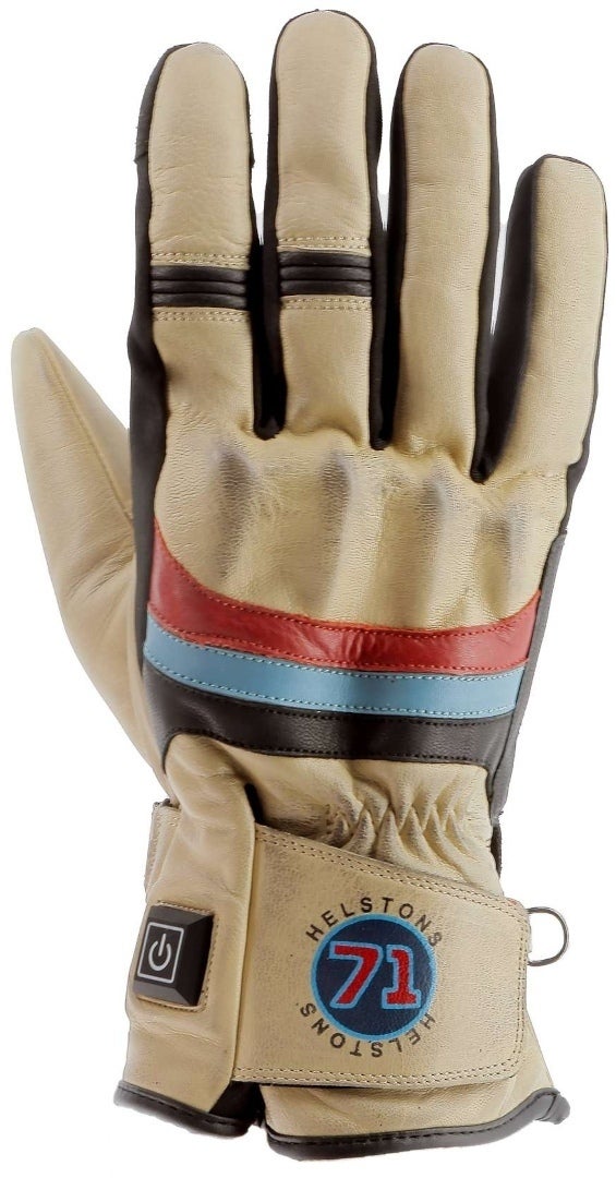 Helstons Bora Beheizbare Motorrad Handschuhe 2021073-BE-T12