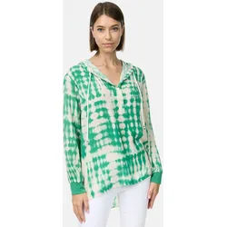 PM SELECTED Damen Freche Batik Hoodie Bluse mit Kapuze in Einheitsgröße PM63
