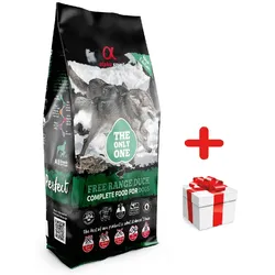 The Only One Alpha Spirit Komplette Trockenfutter Ente 12 kg + Überraschung für den Hund