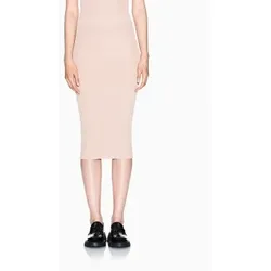 A|X Armani Exchange für Damen. XW001877AF11957M4014 Midirock mit hoher Taille nackt (M), Lässig, Klassisch, Viskose