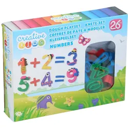 Creative kids Knetset Zahlen Ausstechformen 5x28g