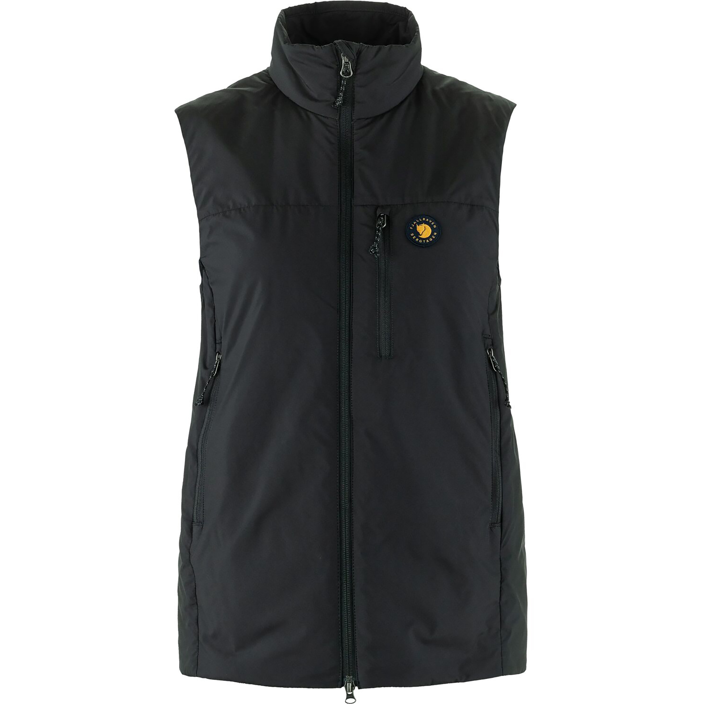 Fjällräven Bergtagen 60 Insulation Weste Damen Kunstfaserwesten schwarz Größe S Trekking Schnell trocknend Wasserabweisend