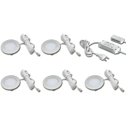 Hera 5er-Set LED-Einbauleuchte 61056958002