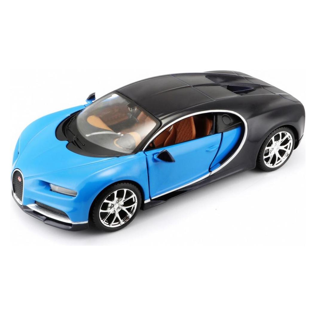 Maisto Composite model for folding Bugatti Chiron blue (10139514)