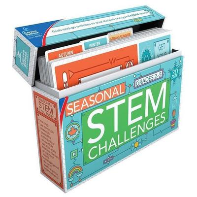 Seasonal Stem Challenges Science Learning Cards, Nonbook von , Carson Dellosa Education, 978-1-4838-4158-8