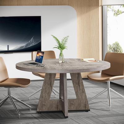 YUZHOU 47-Inch Round Conference Table/Desk for Meeting/Seminar/Training Room