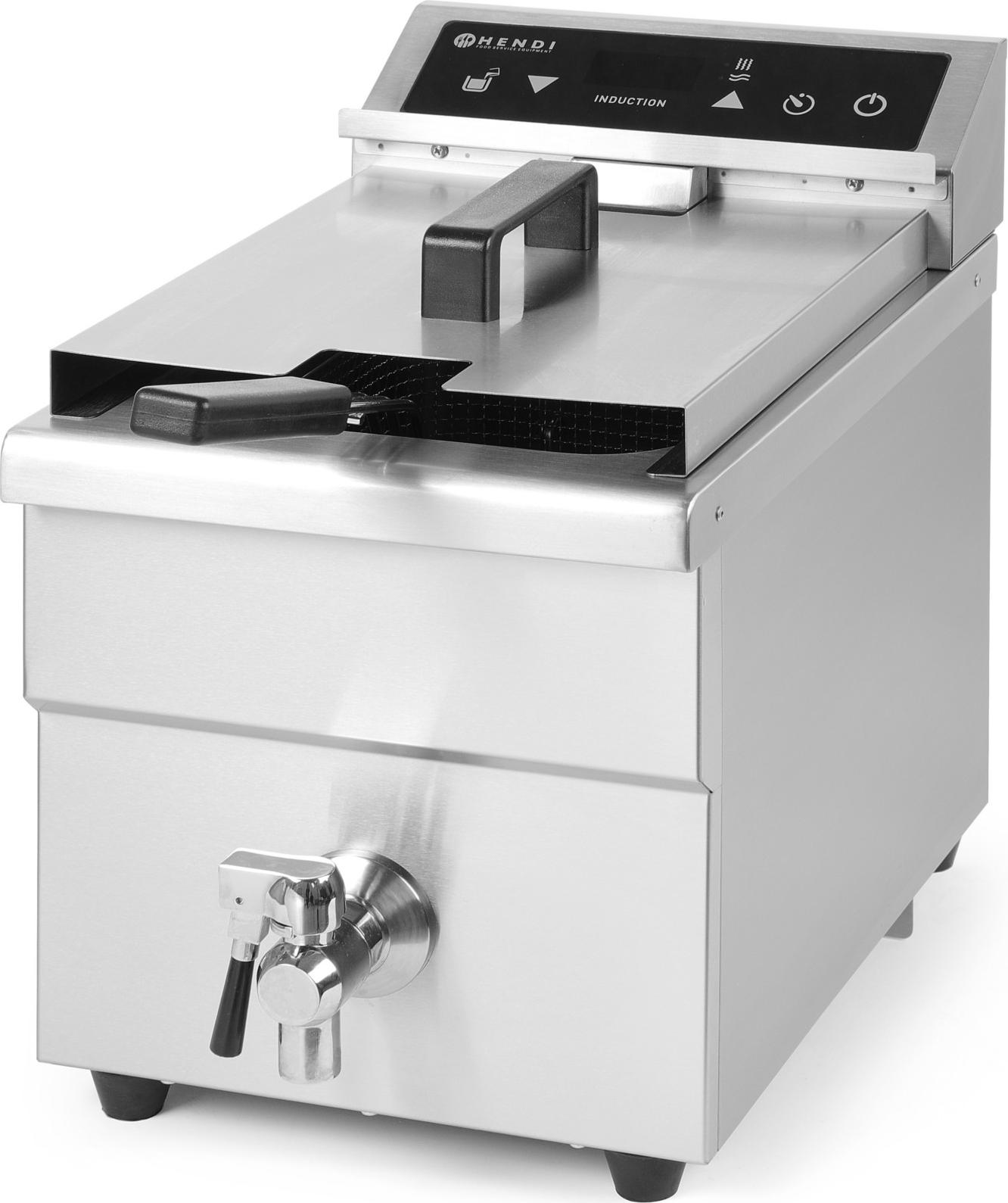 HENDI Induktionsfriteuse 8 ltr 3500W Kitchen Line