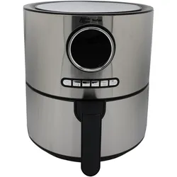 Tefal Heissluftfritteuse mit Touchdisplay und 8 Automatikprogrammen, Fritteuse, Silber