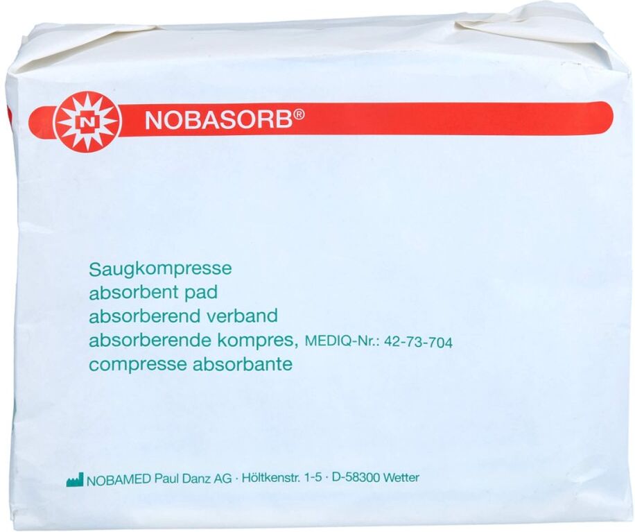 Nobasorb Saugkompressen 10x20 cm