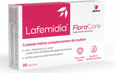 Lafemidia FloraCare Cuidado Íntimo da Mulher 20 cápsulas