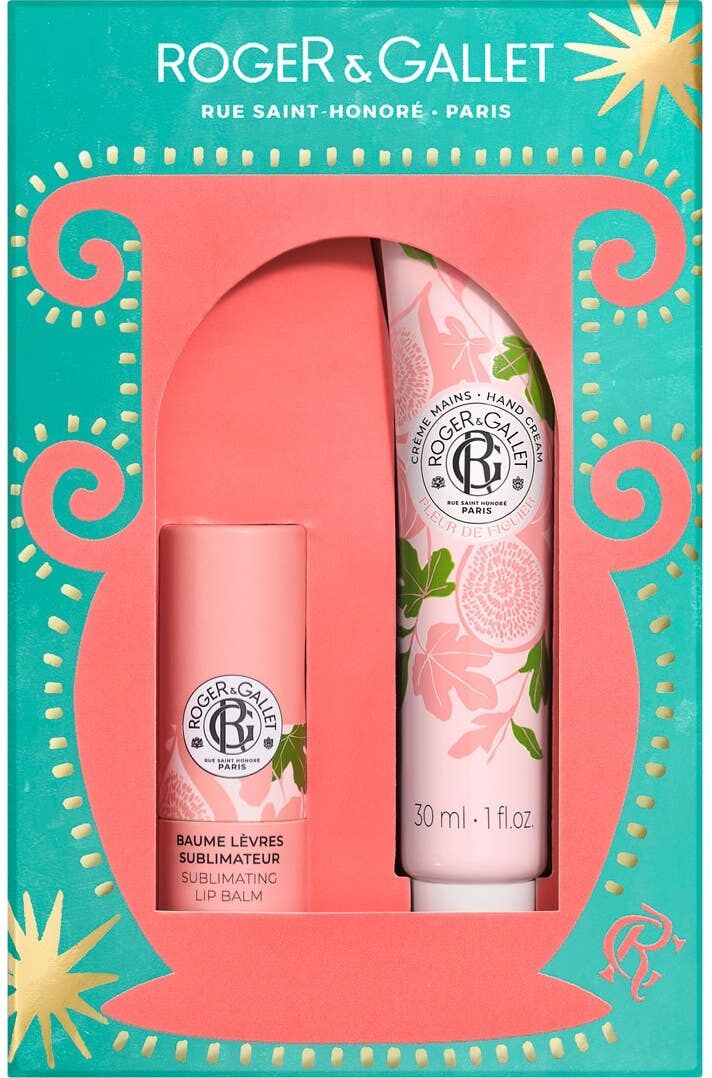 ROGER & GALLET Fleur de Figuier Set Bálsamo Labial + Crema Manos