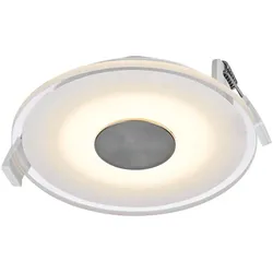 OSRAM LED Spot Acrylic Frosted 6W 827 Einbaustrahler IP20 - Einbaudurchmesser 100mm, Einbautiefe 40mm