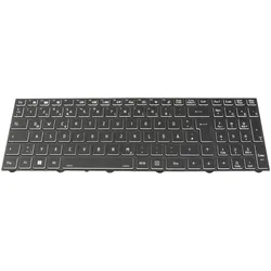 Clevo 6-79-NJ50CU0K-xxx, Notebook Ersatzteile, Weiss, Schwarz