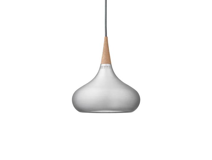 Fritz Hansen Suspension Orient P1 Aluminium laqué clair