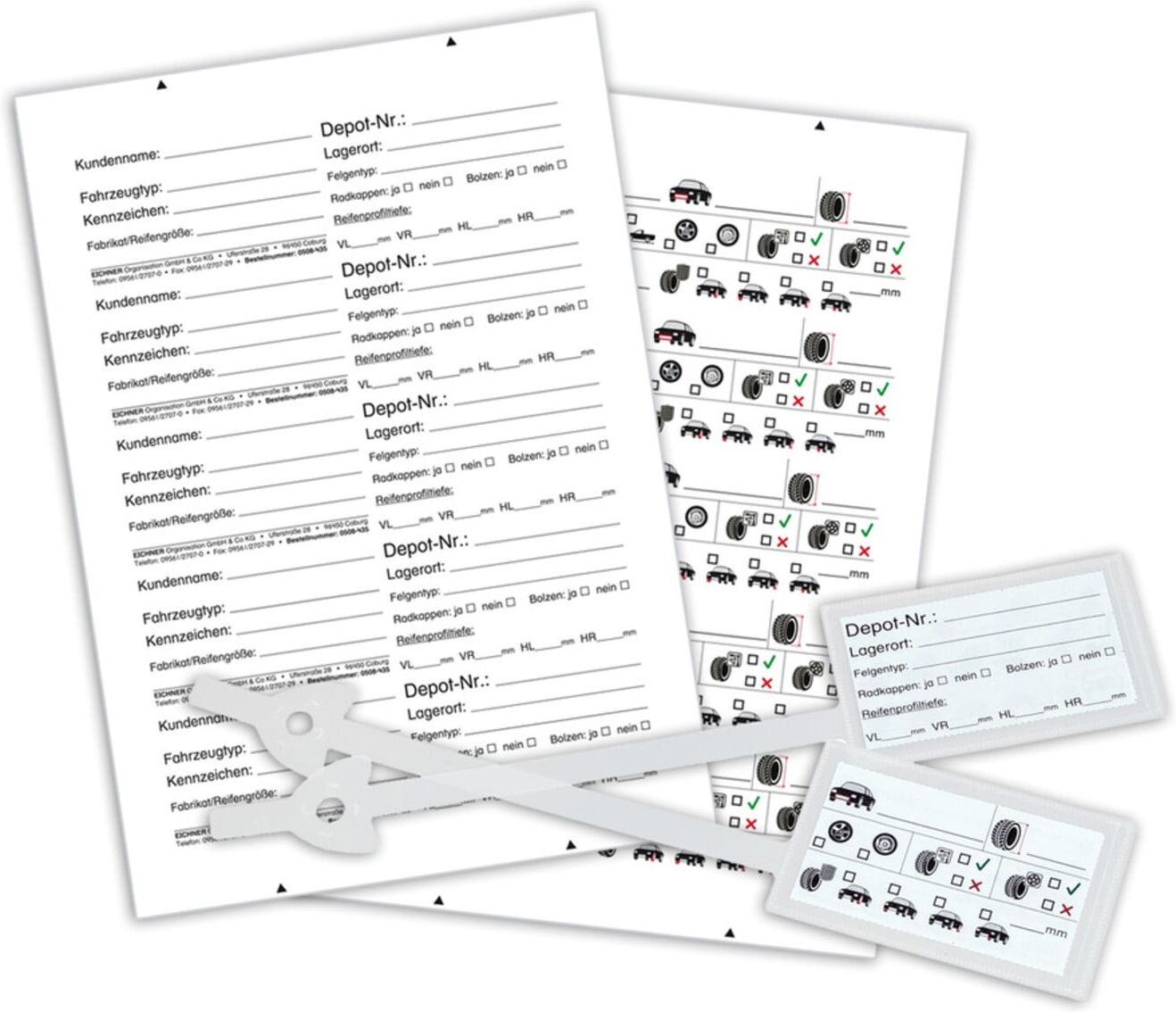 Eichner Rad-/Reifenanhänger neutral ohne Bezeich (9219-00049)