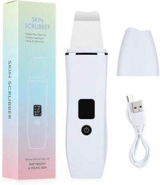 Uplifted Finds Ultrasonic Skin Scrubber & Deep Pore Cleansing Spatula type B white