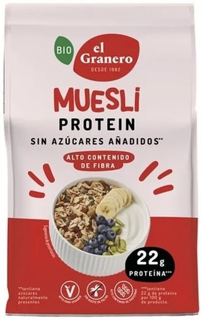El Granero Integral Muesli Proteína Bio 375g
