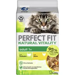 Perfect Fit Natural Vitality mit Huhn & Truthahn 6x300 g