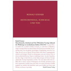 Menschenseele, Schicksal und Tod, Sachbücher von Rudolf Steiner