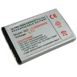 Akku für LG T310 Cookie Style, wie LGIP-430N, SBPL0098901, 700 mAh
