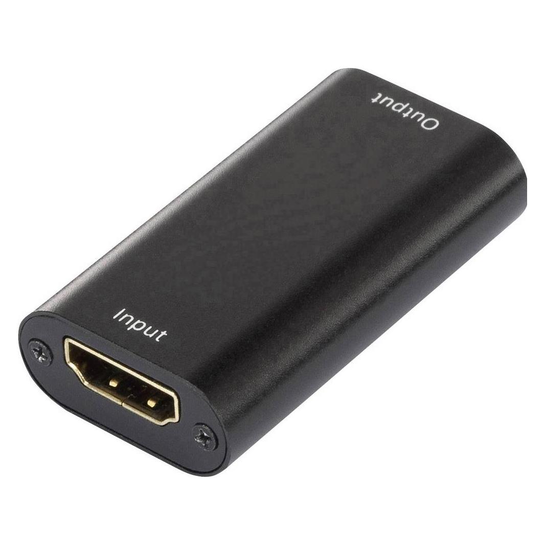 SpeaKa Professional HDMI-Repeater 3840x2160 Pixel ohne Stromversorgung (SP-5973388)