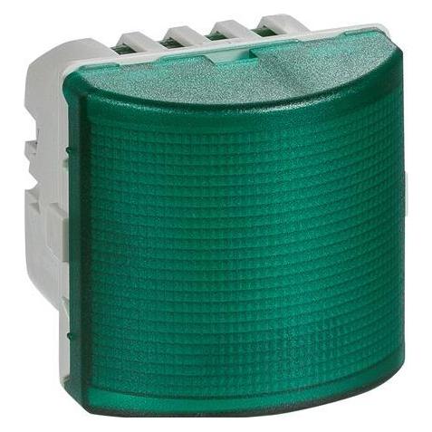 LK FUGA Einsatzsignalleuchte LED 230 V, konstant/blinkend, grün (502D0333)