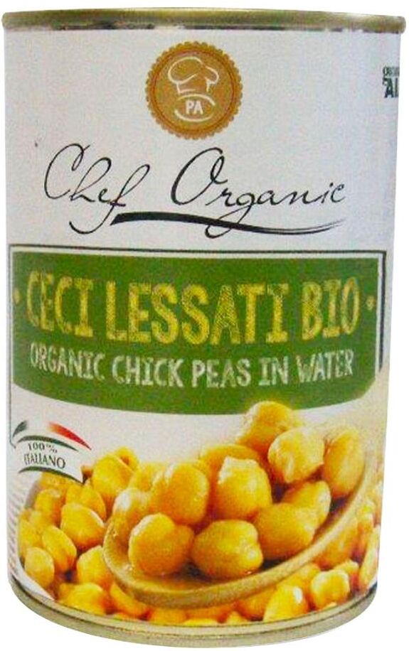 PANCRAZIO SpA Baule Volante Chef Organic Ceci Lessati 400g