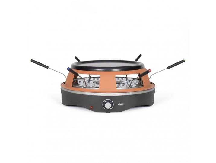 Four à pizza 6 personnes marron