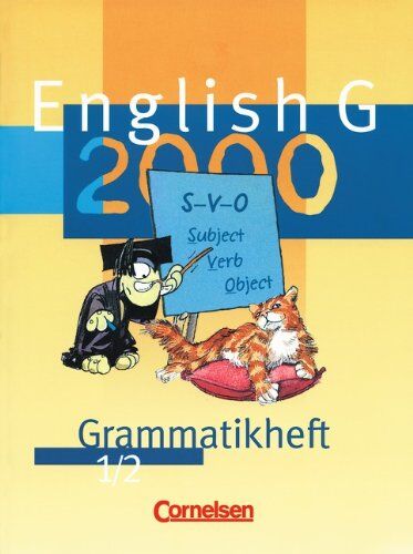 Erich Fleischhack - English G 2000 - Ausgabe A, B und D: English G 2000, Ausgabe A, Grammatikheft für das 5. und 6. Schuljahr, Ausgabe A, B, D: Für Gymnasien, ... Mittel- und Sekundarschulen. 5./6. Schuljahr - Preis vom 19.10.2026 19:33:35 h