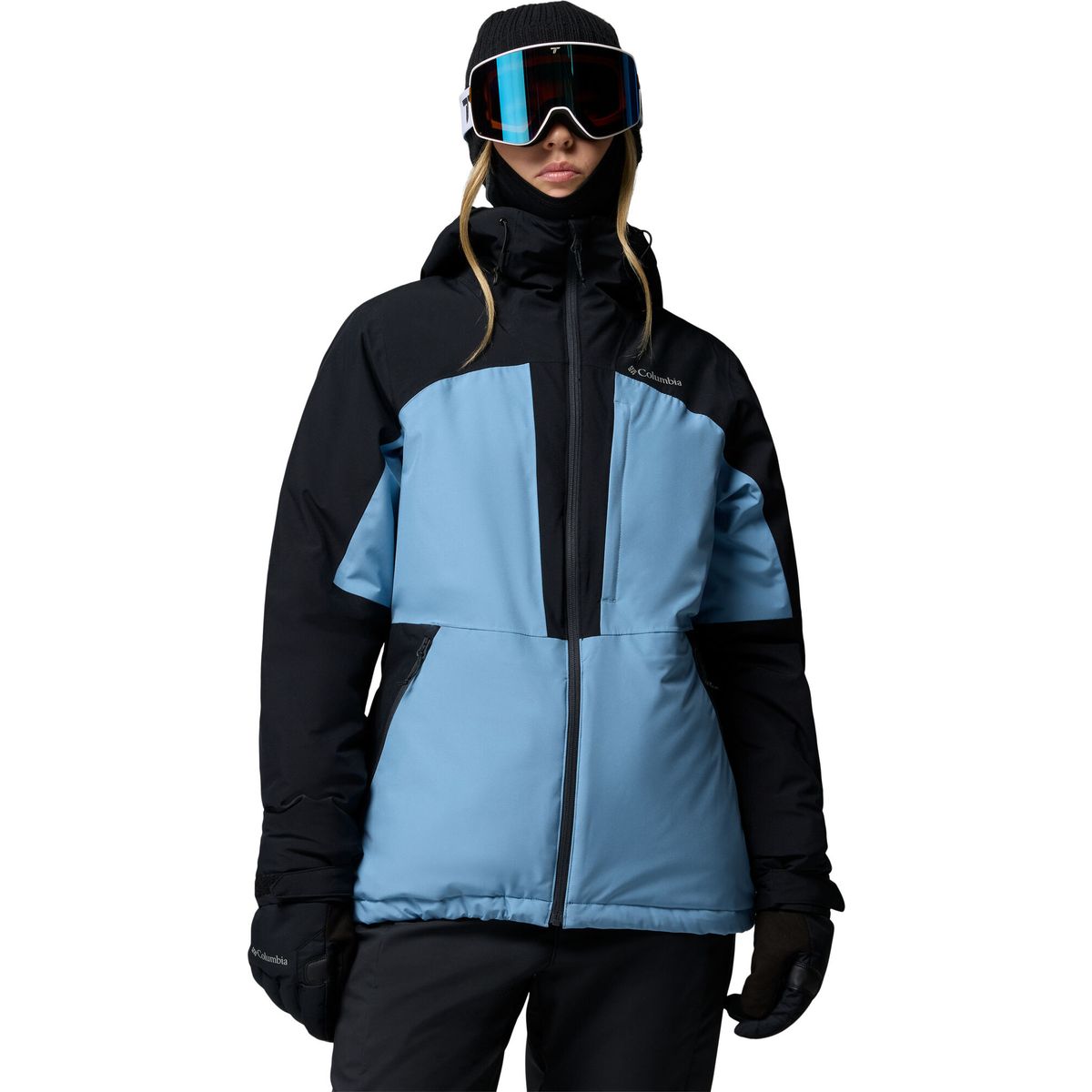 Columbia Women's Liftline Waterproof Ski Jacket rainy day, black (447) S 213340-2133401-447-S