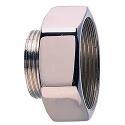 ABB B/M40-M32/R Adaptaflex Reduzierstück Gewinde M40-M32 Messing vernickelt 7TCA296050R0148  - 2 Stück