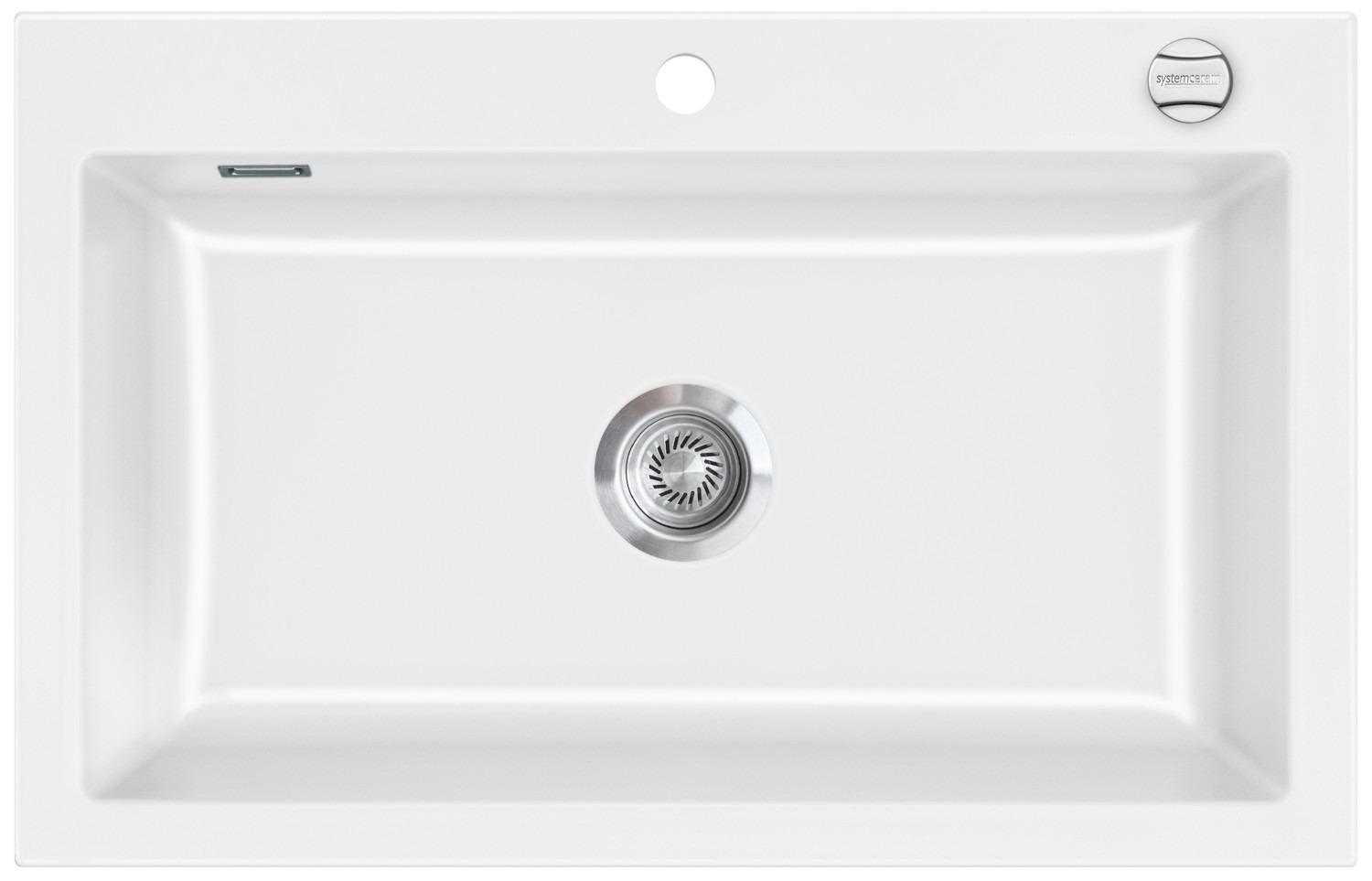 Spüle KeraDomo MERA 80 in GRÖNLAND mit Excenterbedienung