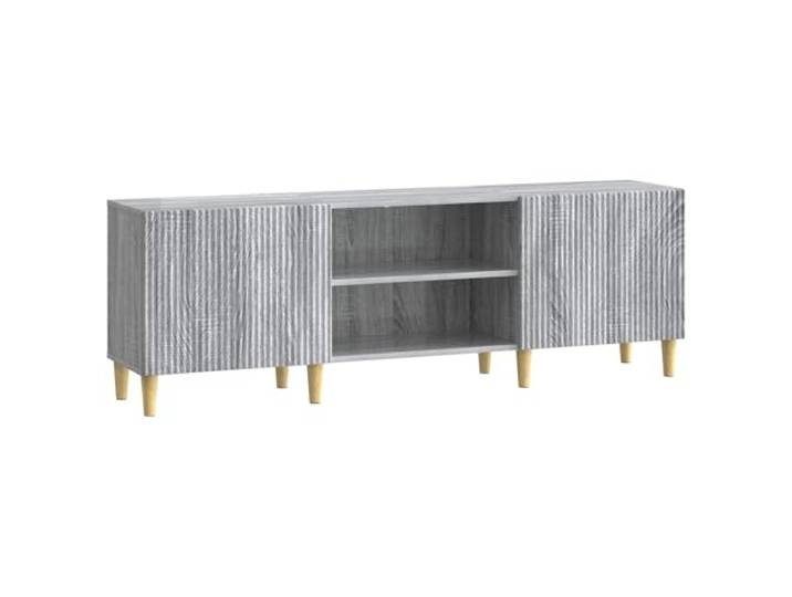 Makastle TV-Schrank Graues Sonoma 150x31x50 cm Holzwerkstoff