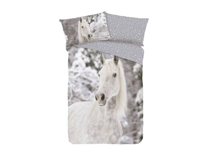 Bettwäsche mit Winterpferd