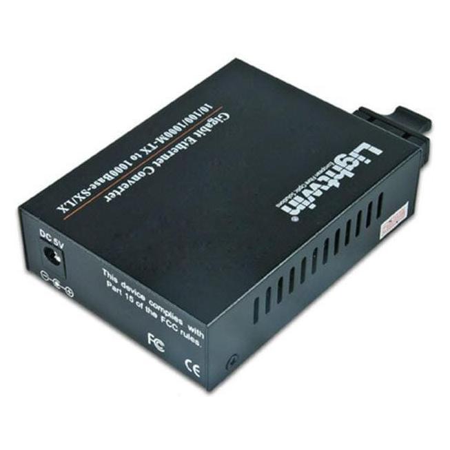 Lightwin Medienkonverter mit SC-Stecker (Media Konverter) (LWC 10/100/1000 MM SC)
