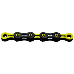 KMC X-11 SL DLC Super Light 118 Glieder 11-fach schwarz/gelb