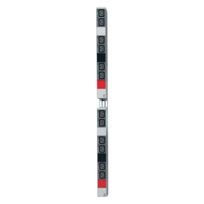 Bachmann IT PDU ALU 1HE 6x C19 Stecker 3x16A CEE rot (800.0111)