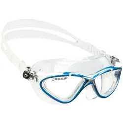 Cressi - Planet - Schwimmbrille - Farbe: Clear/Blue White