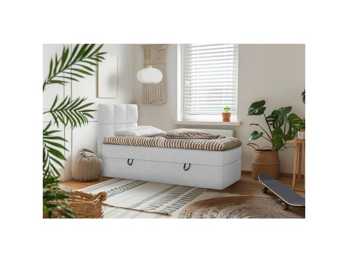 Boxbett mit Topper & Bettkasten 90x200 Polly