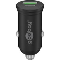 Dual-USB Auto-Schnellladegerät 45 Watt, PD schwarz, 1x USB-C, 1x USB-A, Power Delivery, 12 / 24 Volt