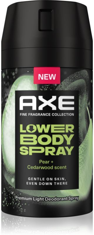 Axe Pear & Cedarwood spray corporel pour les parties intimes 100 ml
