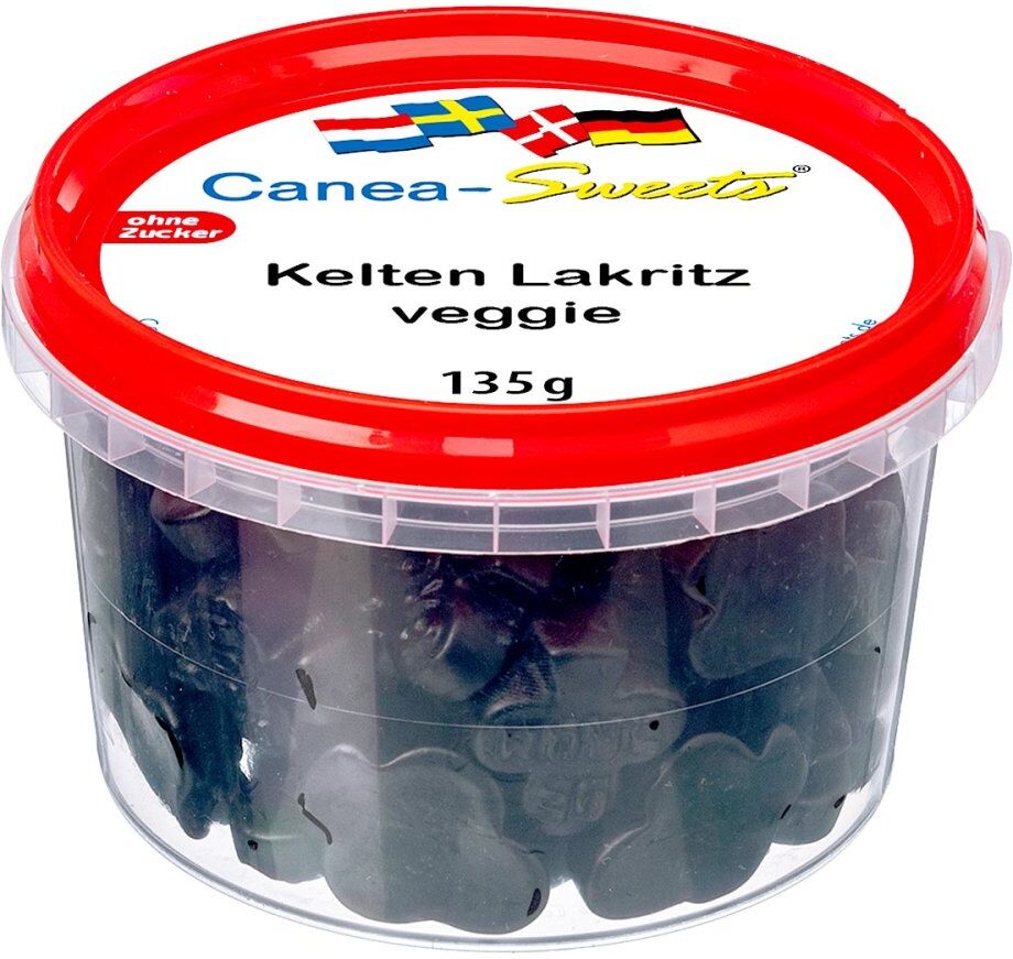 Canea-Sweets Kelten Lakritz zuckerfrei 135g