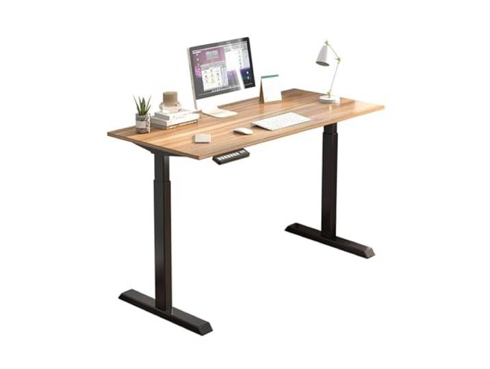 YCCHAH Elektrischer Stehtisch, Arbeitsplatz, intelligent, einfach, modern, Computer, Desktops, tragbar, für das Studium zu Hause, Büros, zu Hause (A, 1,2 m)