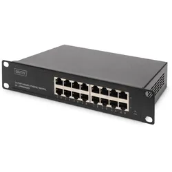 Digitus 16-Port Gigabit Switch, 10 Zoll, Unmanaged