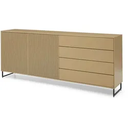 Musterring Sideboard Kara-Frame Lack Braun Macchiato