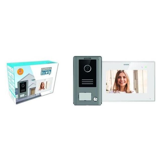 Fermax Color Video Way Kit, Ap,Silber (Waykit 1rt) (Kabelgebunden) (F1521)
